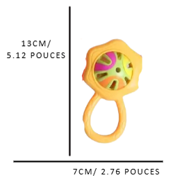 Grand Hochet coloré robuste