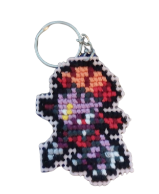 Porte-Clés en Points de Croix Pokémon Dimoret