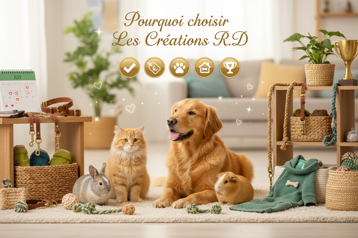 Pourquoi choisir Les Créations R.D.