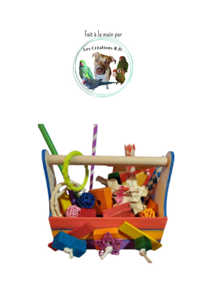 Coffre à outils magique Micky Fun inclus 40 jouets et blocs