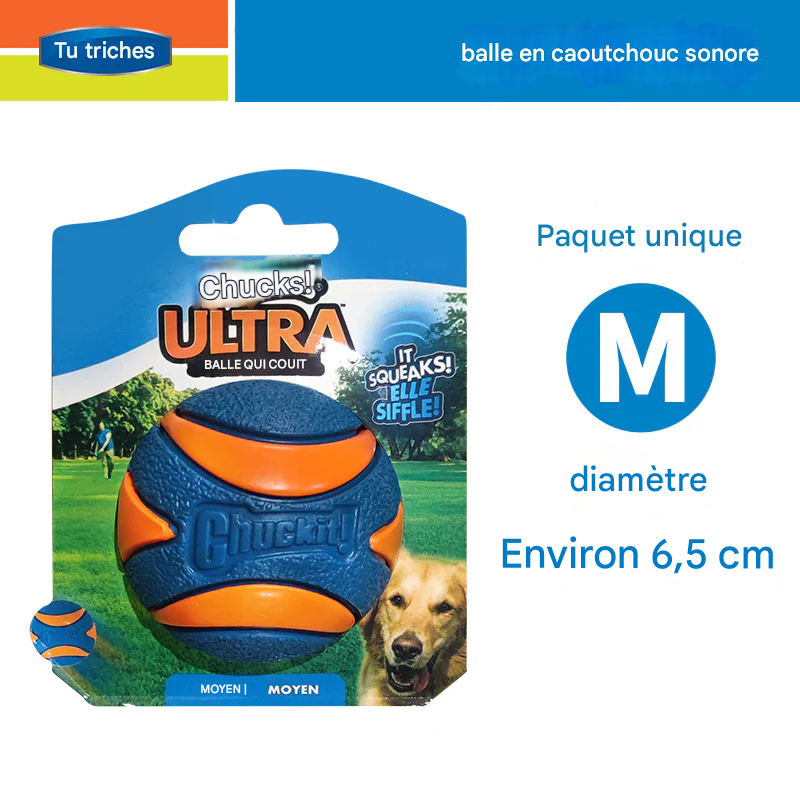 Chuckit - Balle Indestructible Chucks Pour Chien
