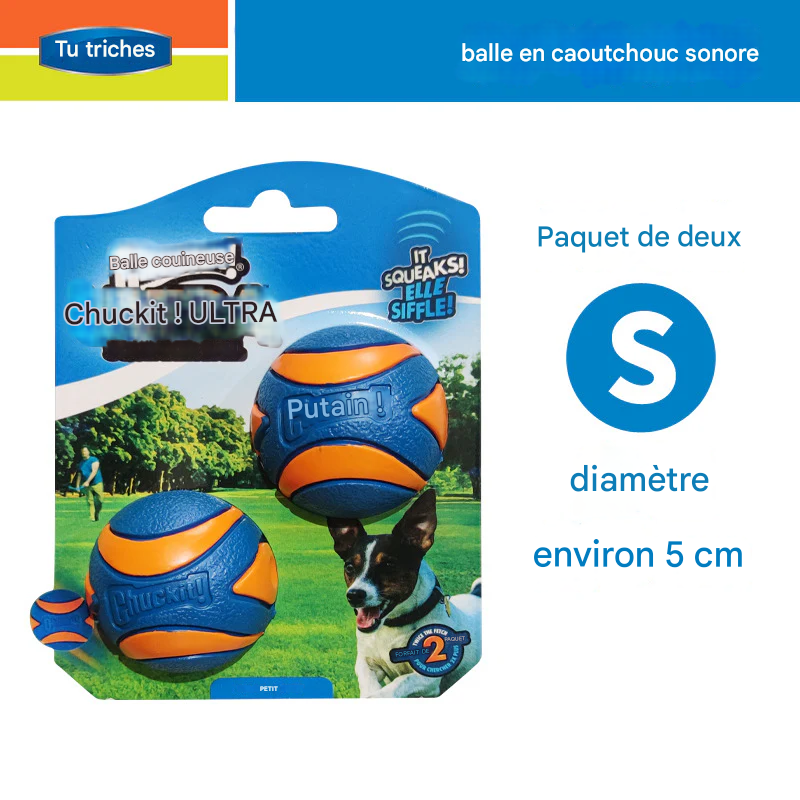 Chuckit - Balle Indestructible Chucks Pour Chien