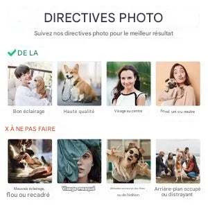 Personalized Acrylic Photo Keychain - Unique Gift for Dog and Cat Lovers