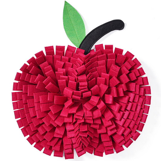 Tapis de Fouille Pomme Verte - Pomme Rouge - 45cm x 52cm
